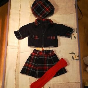 Tartan American Girl Doll outfit